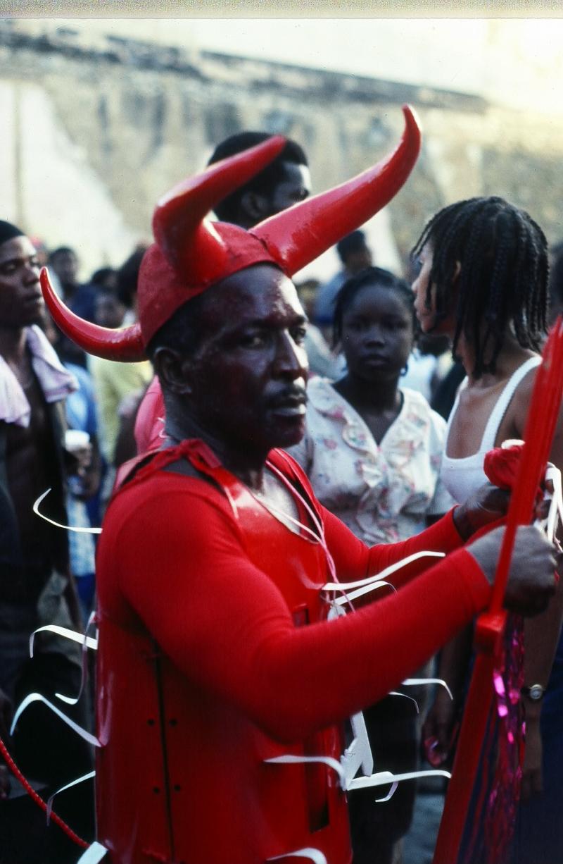Old Mas in Trinidad - The Devil